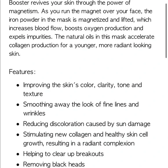 Golden Magnetic Mud Mask Rich Collagen & Oxygen Booster